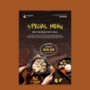 Stampa di volantini promozionali per i migliori ristoranti e pizzerie di Roma.